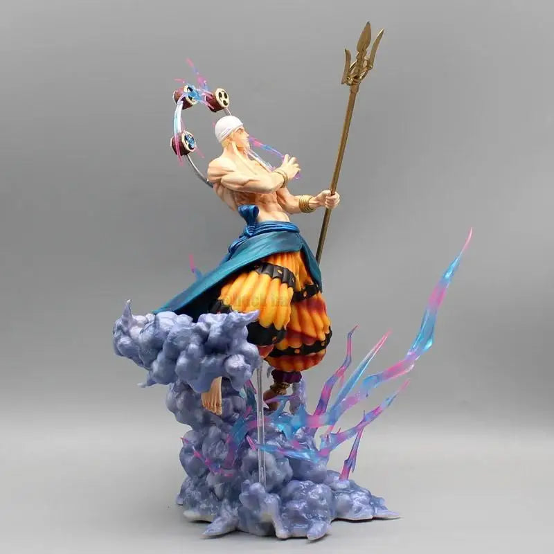 Figurine Générique One Piece - Enel Skypiea Eneru 33cm avec Éclairage