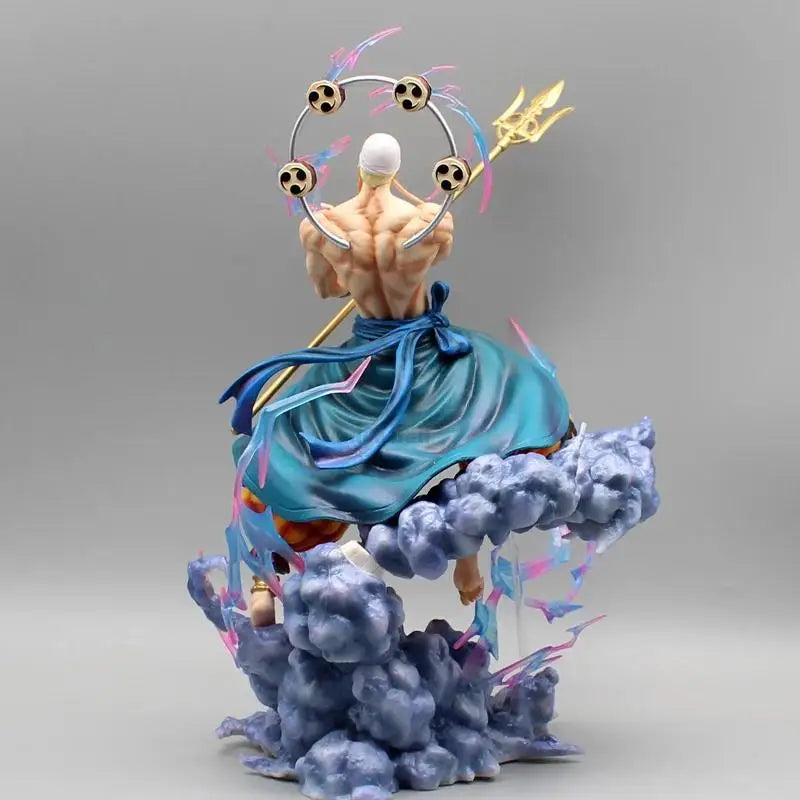Figurine Générique One Piece - Enel Skypiea Eneru 33cm avec Éclairage