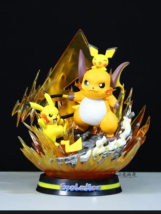 Figurine Générique Raichu Lumineux 28cm - Pokémon