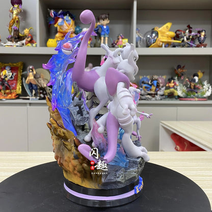Figurine Générique Mewtwo Lumineux - 28cm - Pokémon